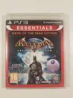 (Nyt i folie) Batman, Arkham Asylum, PS3