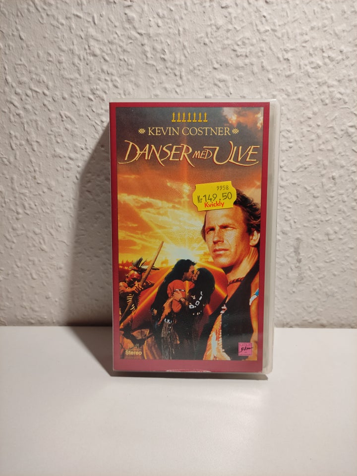 Western, VHS - DANSER MED ULVE