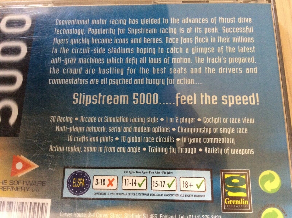 Slipstream 5000, racing