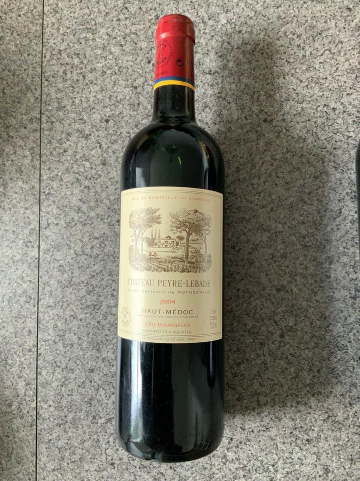 Vin og spiritus, Rødvin, 2004 Haut-Medoc Chateau