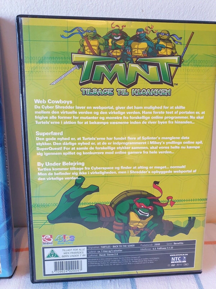 Teenage mutant Ninja Turtles, instruktør Ninja turtles,