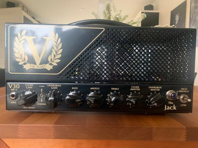 Guitartop, Victory Jack v40, 40 W, Super alsidig top, med en nice clean og en hidsig drive. 
The ori