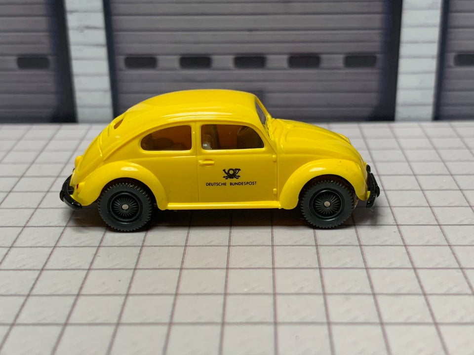 Modelbil, LR-BILER 1:87, VW 1200 Postbil i æske