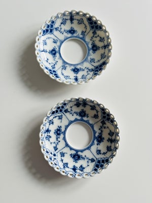 Porcelæn, Musselmalet Helblonde lysmanchetter, Royal Copenhagen, Royal Copenhagen Musselmalet Helblo