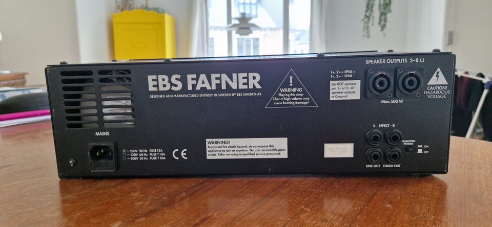 Basamplifier, EBS Fafner, 600 W