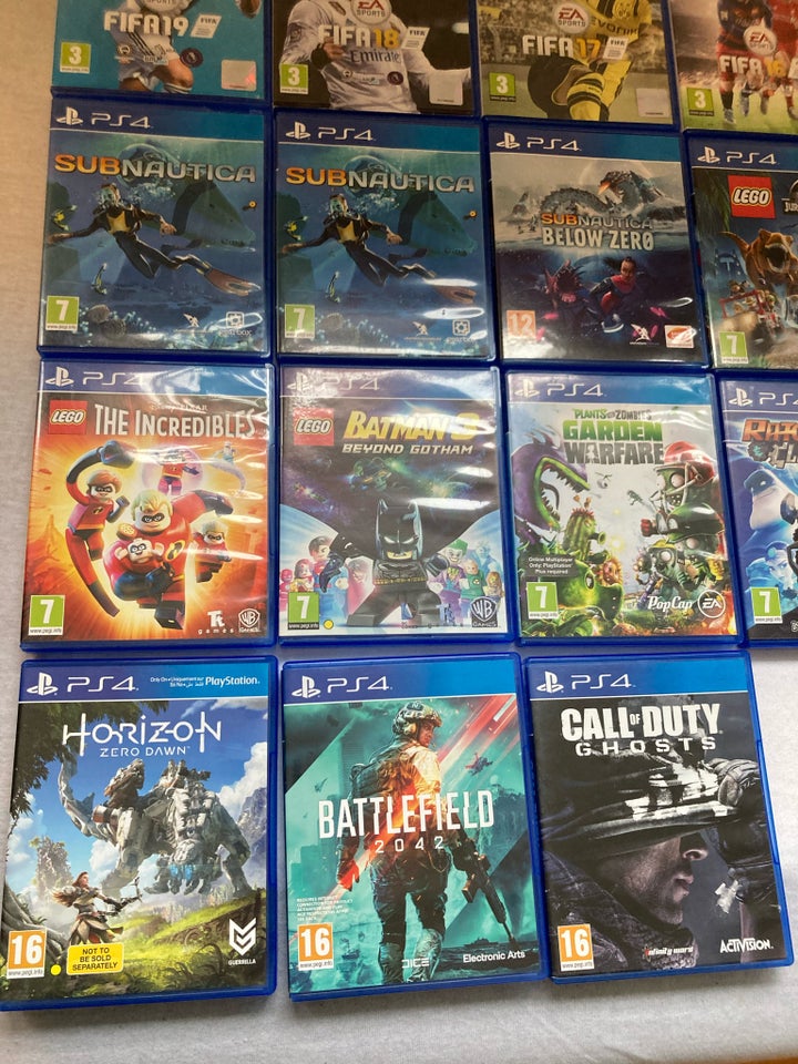 PS4 spil, PS4, anden genre
