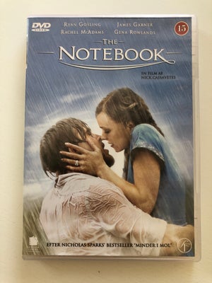 The Notebook, instruktør Nick Cassavetes , DVD, drama