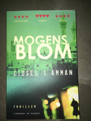 Gidsel i Amman, Mogens Blom, genre: krimi og spænding