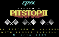 Pitstop II, Commodore 64 & C128