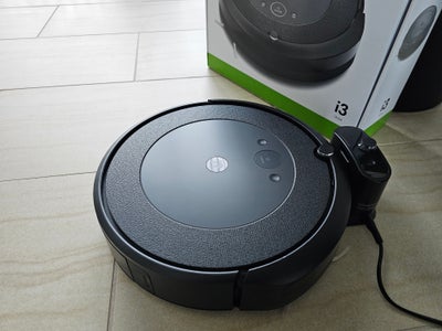 Robotstøvsuger, iRobot i3 i3154, Super fin iRobot Roomba i3 Robotstøvsuger sælges. Der medfølger et 