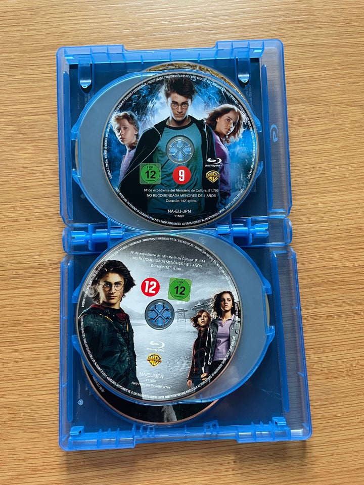 Harry Potter filmsæt, Blu-ray, familiefilm