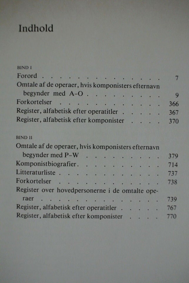 operabogen 1-2 . 9. udg, Af gerhard schepelern, emne: musik