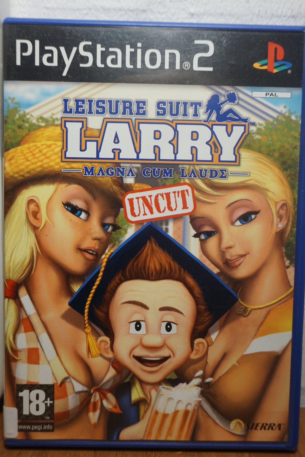 Leisure Suit Larry Magna Cum Laude Uncut, PS2 – dba.dk – Køb og