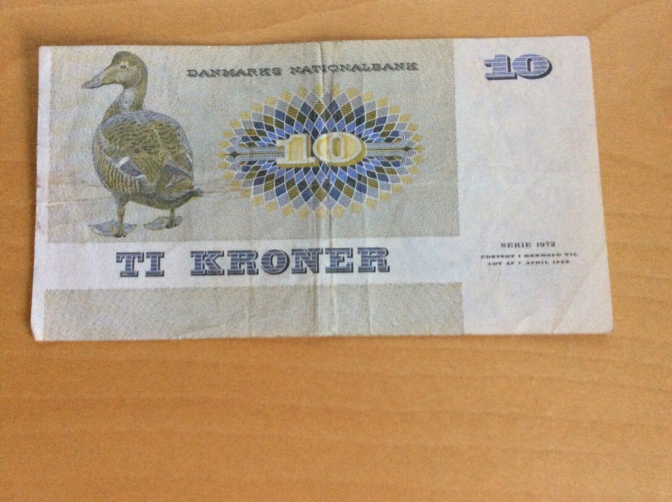 Danmark, sedler, 10