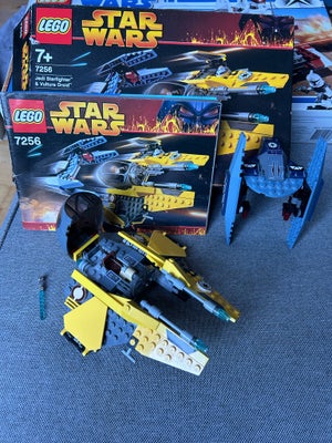 Lego Star Wars, 7256, Lego 7256, Jedi Starfighter & Vulture Droid

Stand på sættet er god, men mangl