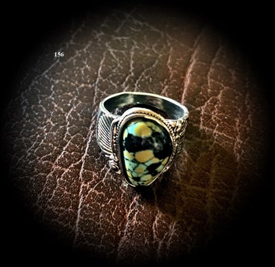 Fingerring, sølv, * Sterlingsølv; Elegant ring - med smukkeste sten, * Sterlingsølv; Elegant ring - 