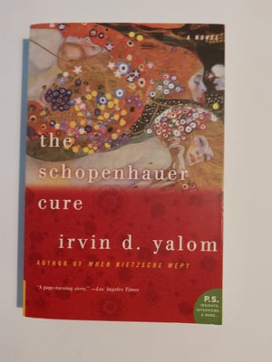 The Schopenhauer cure, Irwin D. Yalom, genre: roman, Bogens tilstand er næsten helt som ny.

Bogen s