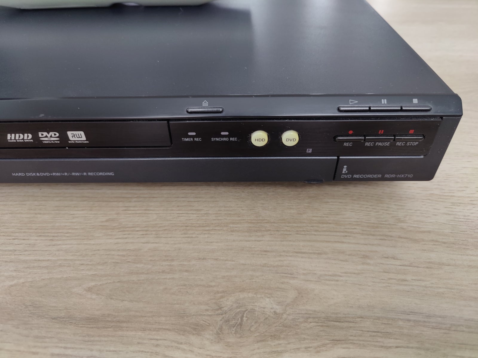Dvd-afspiller, Sony, RDR-HX710