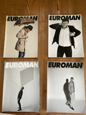 Euroman, Magasin, 7 stk. Euroman magasiner. Fra 2007-2012 jf. billeder. Har brugsspor som følge af a