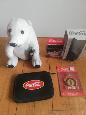 Coca Cola, Diverse ting, Coca-Cola isbjørn, 20 cm, fra 1993. Nøglering har ikke været pakket ud. Etu