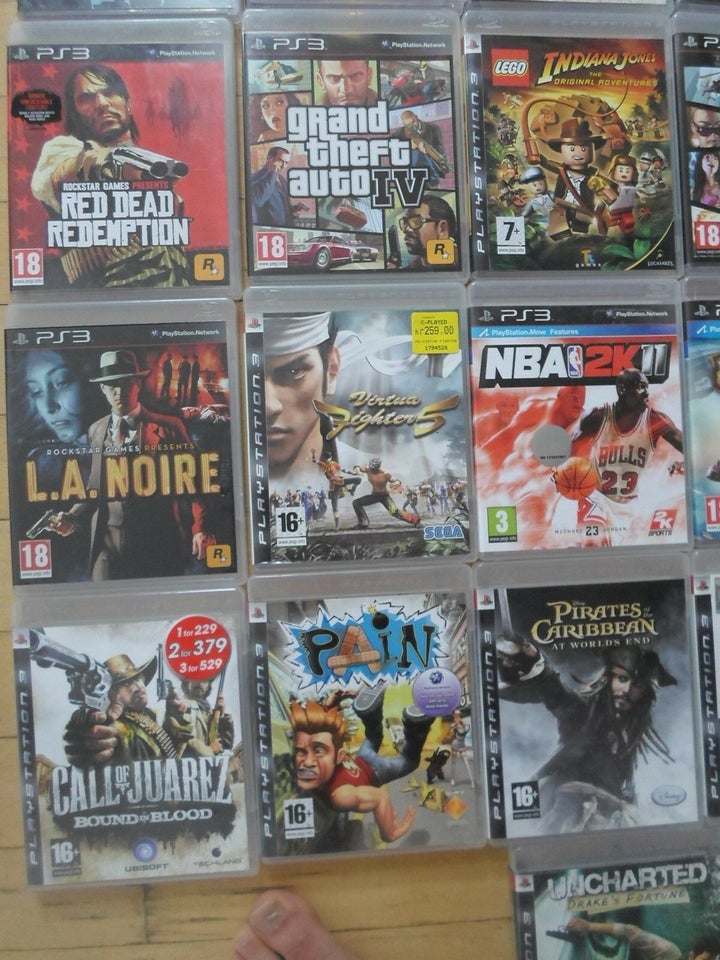 stor samling voksen spil !, PS3
