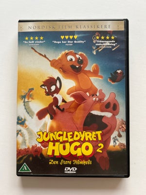 Jungledyret Hugo 2 - den store filmhelt, instruktør Flemming Quist Møller - Jørgen Lerdam - Stefan F