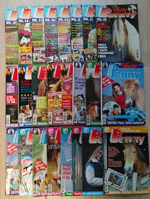 Bøger og blade, 46 stk Penny/Wendy blade, 46 stk Penny/Wendy blade i fornuftig stand. Fra 1990 - 199