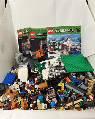 Lego Minecraft, Ca 3 kg Lego med mange figurer, Sender gerne

Ses vi på Instagram?
Find alle vores t