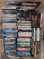 En masse DVD film bortgives -doneres. Befinder...