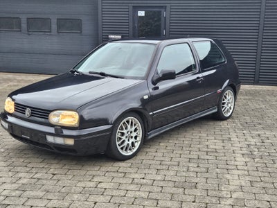 VW Golf III, 2,8 VR6, Benzin, 1997, km 250000, 3-dørs, Original uspoleret VR6 i den fedeste farve st