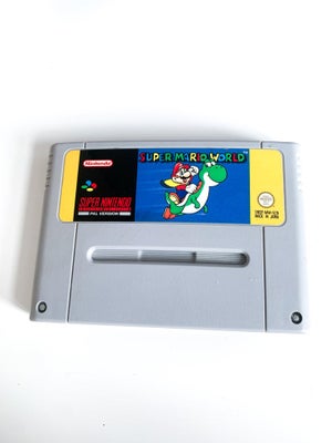 Super Mario World, Super Nintendo, Spillet er testet og virker uden problemer

Kan sendes med:
DAO f