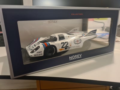 Modelbil, Norev Porsche 917K, skala 1:18, Norev Porsche 917K Marko/van Lennep. Winner 24h Le Mans 19