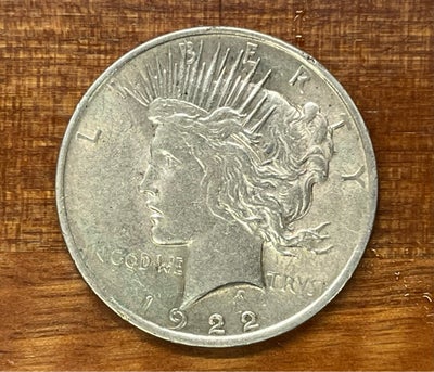 Amerika, mønter, 1 USD, 1922