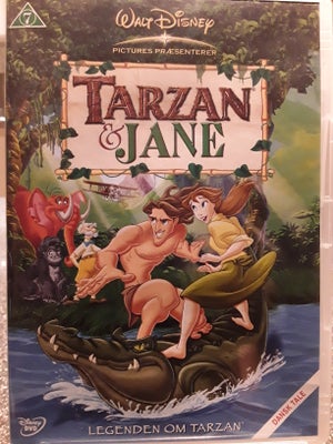 Tarzan & Jane, DVD, tegnefilm, Walt Disney tegnefilm fra 2001