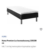 3/4 seng, Huma Premium Lux, b: 120 l: 200