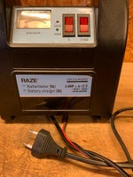 Batterioplader 6/12 Volt 6 amp