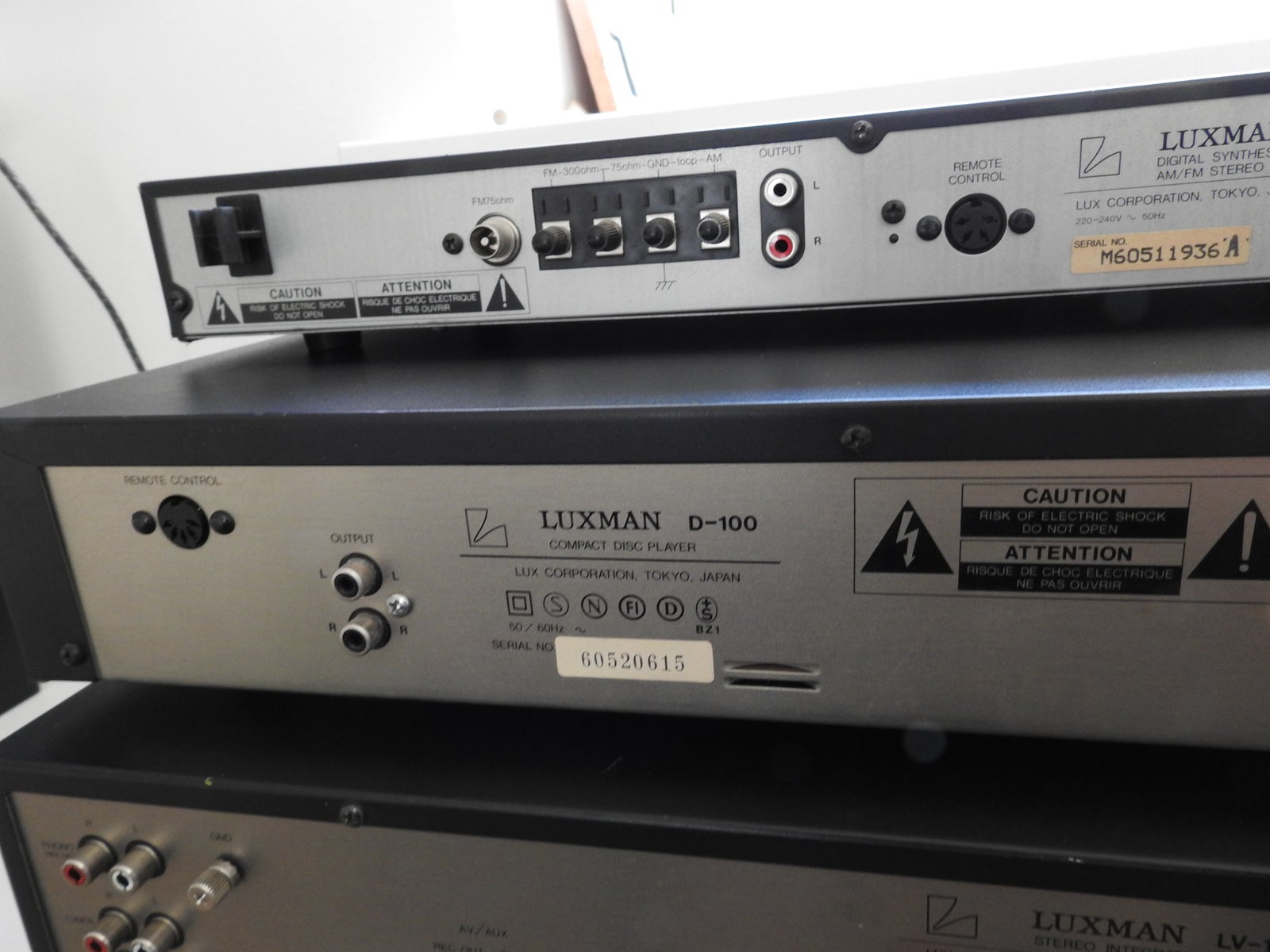 Forstærker, Luxman, LV-103