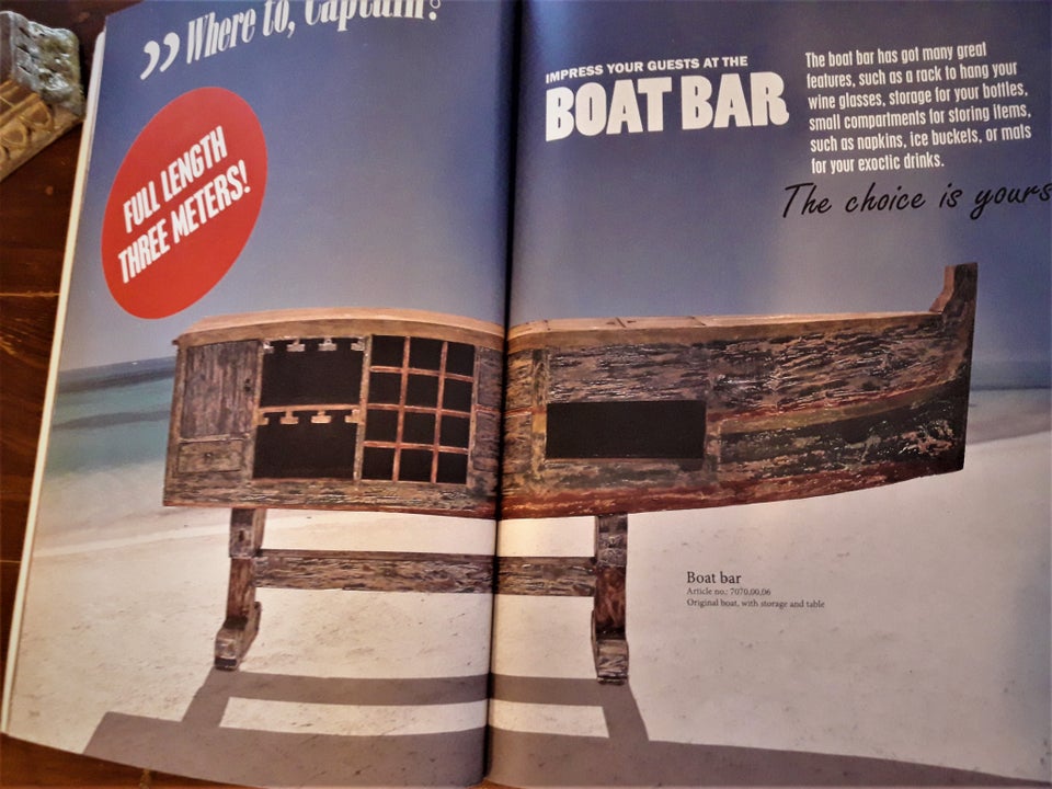 Bar bord / hjemmebar, Boat bardisk