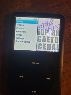 iPod, 6 gen med metalbagside, 80 GB