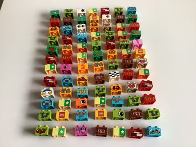 Lego Duplo, Reservedele, Klodser med effekter i str 2x2, klar til herlig leg med fri fantasi.

——- P