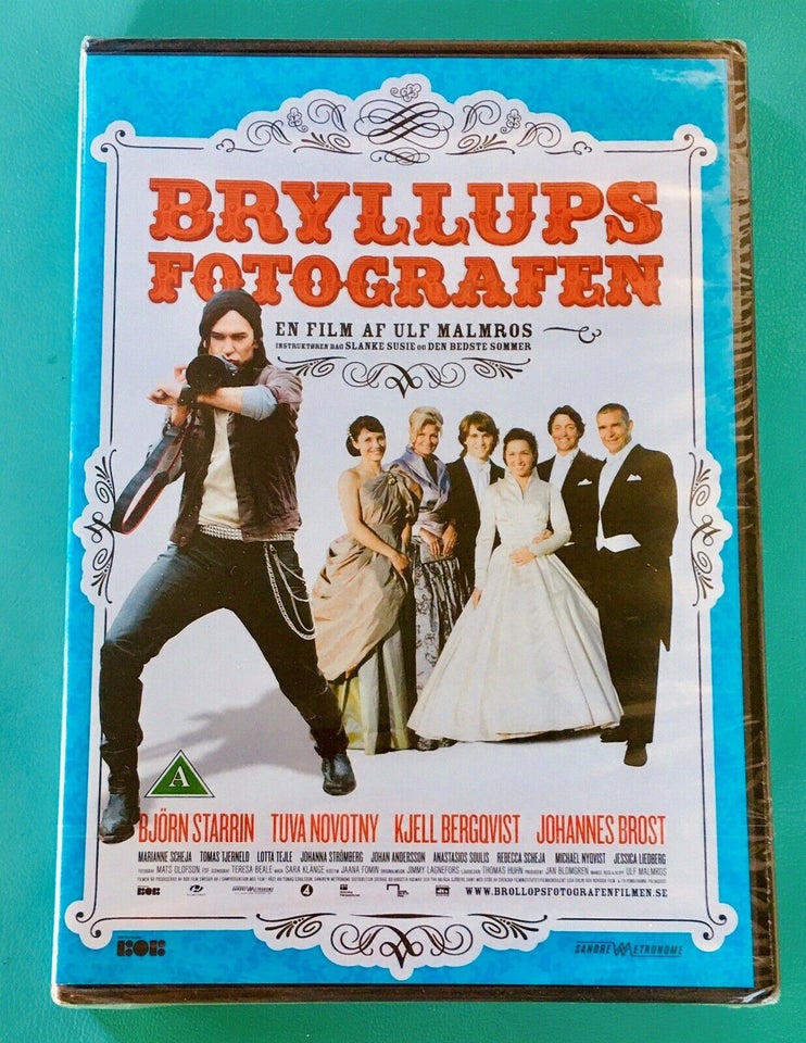 [NY] Bryllupsfotografen (Sverige), DVD, komedie
