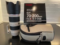 Zoom EF-objektiv, Canon, 70-200mm EF F2.8L IS II USM