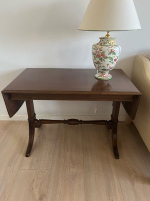 Konsolbord, mahogni, b: 47 l: 128 h: 61, Konsolbord med sider der forlænger bordet. 
Bordet er antik