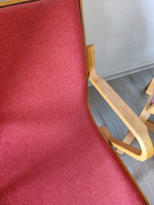 Lænestol, stof, Original Albert Stol Serie 26000, Hvilestol  / lænestole Albert med formspændt bøg. 