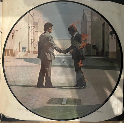 LP, Pink Floyd, Wish You Were Here , Rock, Sjælden picture disc med Pink Floyd - Wish You Were Here 