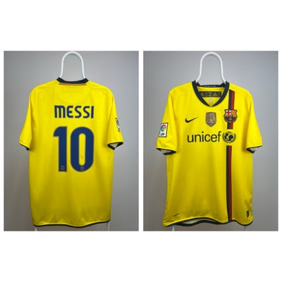 Fodboldtrøje, Lionel Messi - FC Barcelona 2009/10 L, Nike, str. L, Lionel Messi - FC Barcelona 2009/