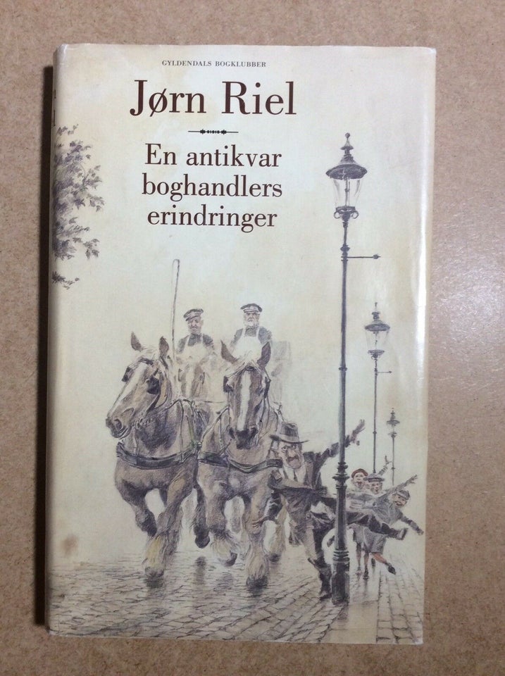 En antikvarboghandlers erindringer, Jørn Riel, genre: