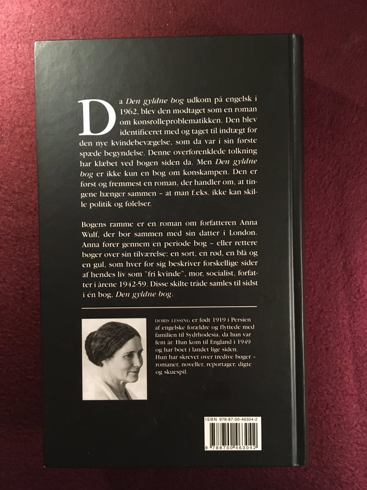 Den gyldne bog, Doris Lessing. , genre: roman