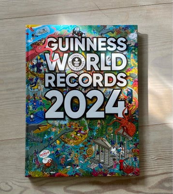 Guinness World Records  2024, Guinness, Helt ny og ubrugt rekordbog sprængfyldt med tusindvis af nye