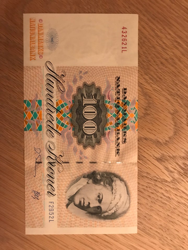 Danmark, sedler, 100kr